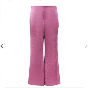 Vince satin cropped pants